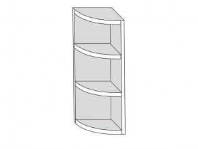 19.30.0р Полка угловая (h=913) радиусная  ЛДСП УНИ в Симе - sim.магазин96.com | фото