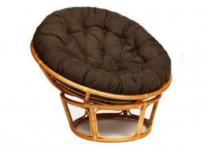 Кресло Papasan 23/01 W с подушкой Honey, ткань Коричневый в Симе - sim.магазин96.com | фото