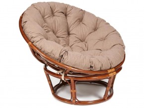 Кресло Papasan 23/01 W с подушкой Pecan, экошерсть Коричневый в Симе - sim.магазин96.com | фото