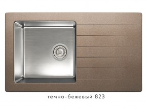 Мойка комбинированная Tolero twist TTS-860 Темно-бежевый 82 в Симе - sim.магазин96.com | фото