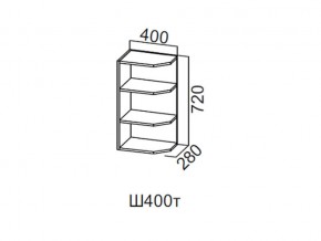 Ш400т/720 Шкаф навесной 400/720 (торцевой) в Симе - sim.магазин96.com | фото