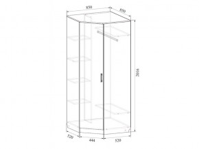 Шкаф угловой в Симе - sim.магазин96.com | фото